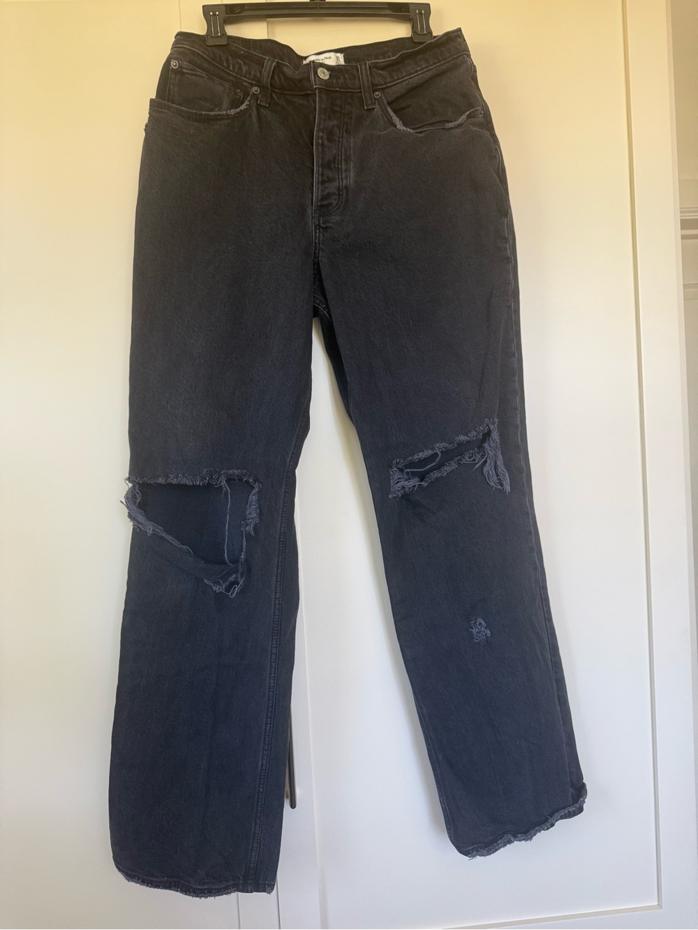 Abercrombie & Fitch - Curve Love Fit low rise 90's baggy